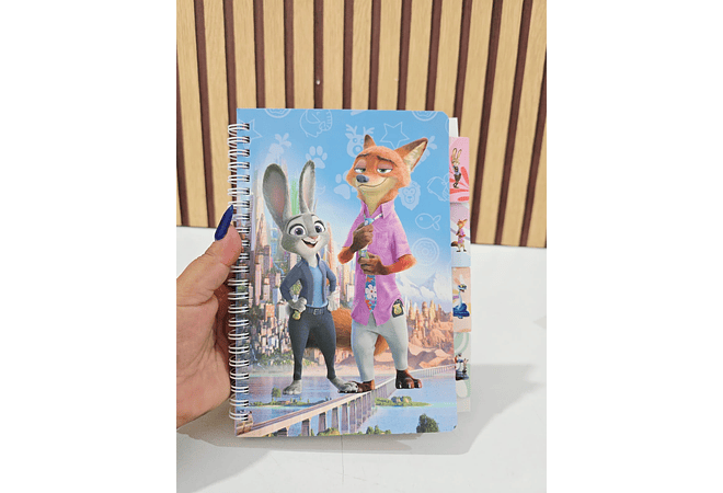 📒🖊️SET DE LIBRETA + LAPICERO/PERSONAJES MOD# SC-217-22