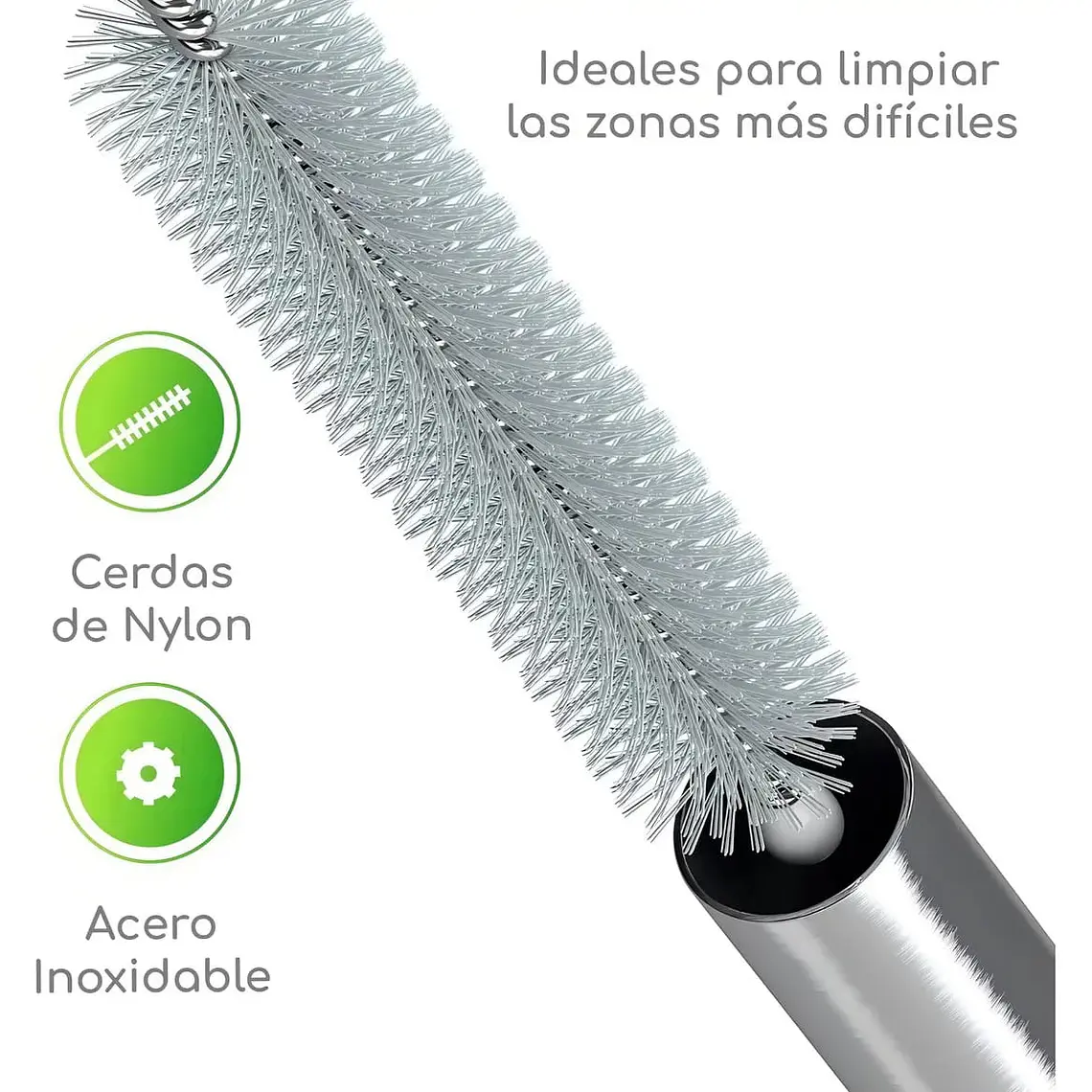 PAQ DE 3 CEPILLOS PARA LIMPAR DE MANERA INTERNA POPOTES O PAJITAS MOD# XZWK77874 4