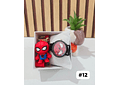 SET RELOJ CON LLAVERITO/PERSONAJES PARA NIÑO (con cajita)