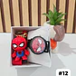 SET RELOJ CON LLAVERITO/PERSONAJES PARA NIÑO (con cajita) - Miniatura 12