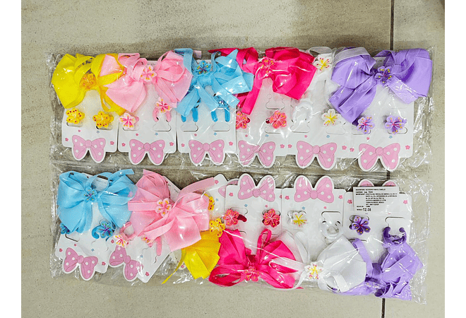 DOCENA DE MOÑOS + 2 DONITAS MOD# TZ-38  💝