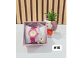 SET DE RELOJ + PULSERA/PERSONAJES PARA NIÑAS👧🏽⌚