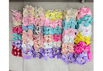 DOCENA DE MOÑOS VARIOS DISEÑOS AL AZAR MOD# GJ-251, 265, 568  👧🏽🎀