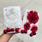 PAQ. CON 6 SET DE 3 PASADORES DISEÑO FLOR/CEREZA AL AZAR  MOD# TZ-31  🍒 🌸 - Miniatura 3
