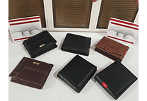 CARTERA PARA CABALLERO COM CIERRE AL AZAR MODELO#ZP-9