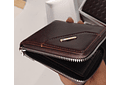 CARTERA PARA CABALLERO COM CIERRE AL AZAR MODELO#ZP-12