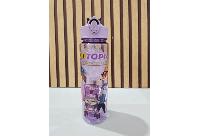 BOTE PARA AGUA DISEÑO ZOOTOPIA DE 750ML  MOD# ZX-C193💧🥤