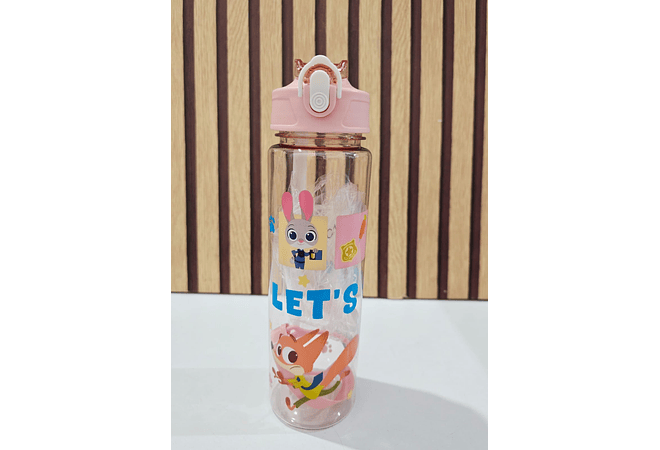 BOTE PARA AGUA DISEÑO ZOOTOPIA DE 750ML  MOD# ZX-C193💧🥤