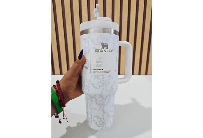 TERMO STANLEY DISEÑO MOÑO DE 1250ML 🎀 💝