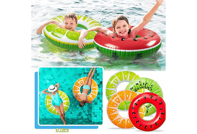 INFLABLE #80 DISEÑO FRUTAS AL AZAR  MOD# 991944 🍊🍉🍋🥝