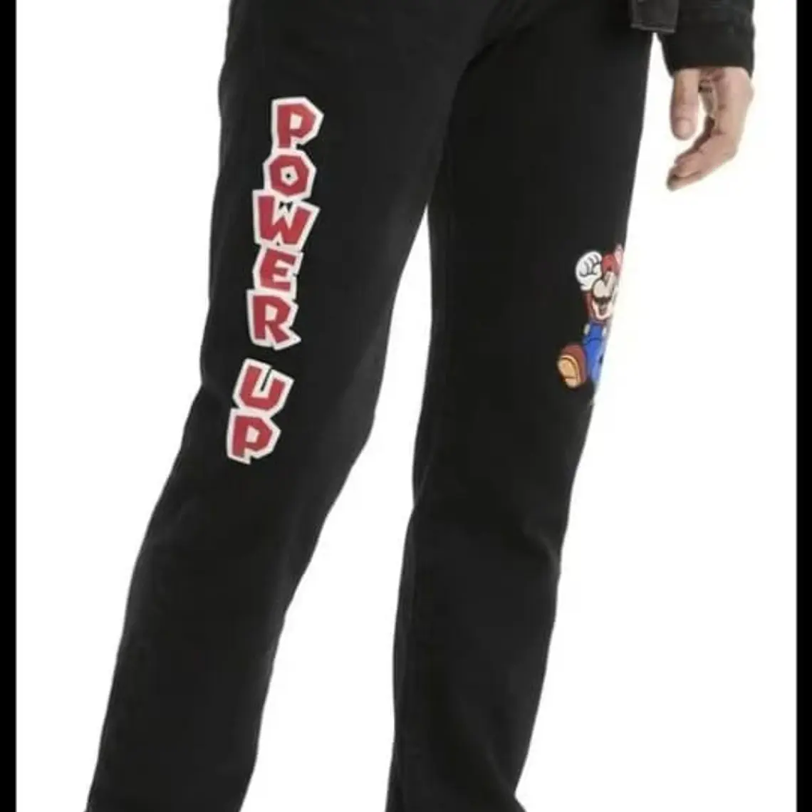JEANS LEVI'S SLIM TAPER NEGRO PARA CABALLERO COLECCIÓN SUPER MARIO(34 X 32) MOD#501👦🏻 PANTALON👖 2
