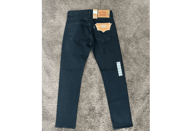 JEANS NEGRO PARA CABALLERO COLECCIÓN SUPER MARIO(34 X 32) MOD#501  👦🏻👖