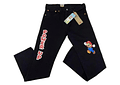 JEANS NEGRO PARA CABALLERO COLECCIÓN SUPER MARIO(34 X 32) MOD#501  👦🏻👖
