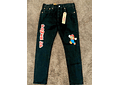 JEANS NEGRO PARA CABALLERO COLECCIÓN SUPER MARIO(34 X 32) MOD#501  👦🏻👖