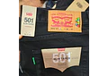 JEANS LEVI'S SLIM TAPER NEGRO PARA CABALLERO COLECCIÓN SUPER MARIO(34 X 32) MOD#501👦🏻 PANTALON👖