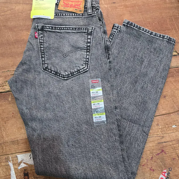 JEANS PARA CABALLERO, LEVIS STRAUSS & CO 30 X 30 MOD# 511 👖 PANTALON 5