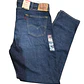 👖 JEANS PARA CABALLERO AZUL MARINO 42 X 32 LEVI'S SLIM STRECH # 511 PANTALON - Miniatura 1
