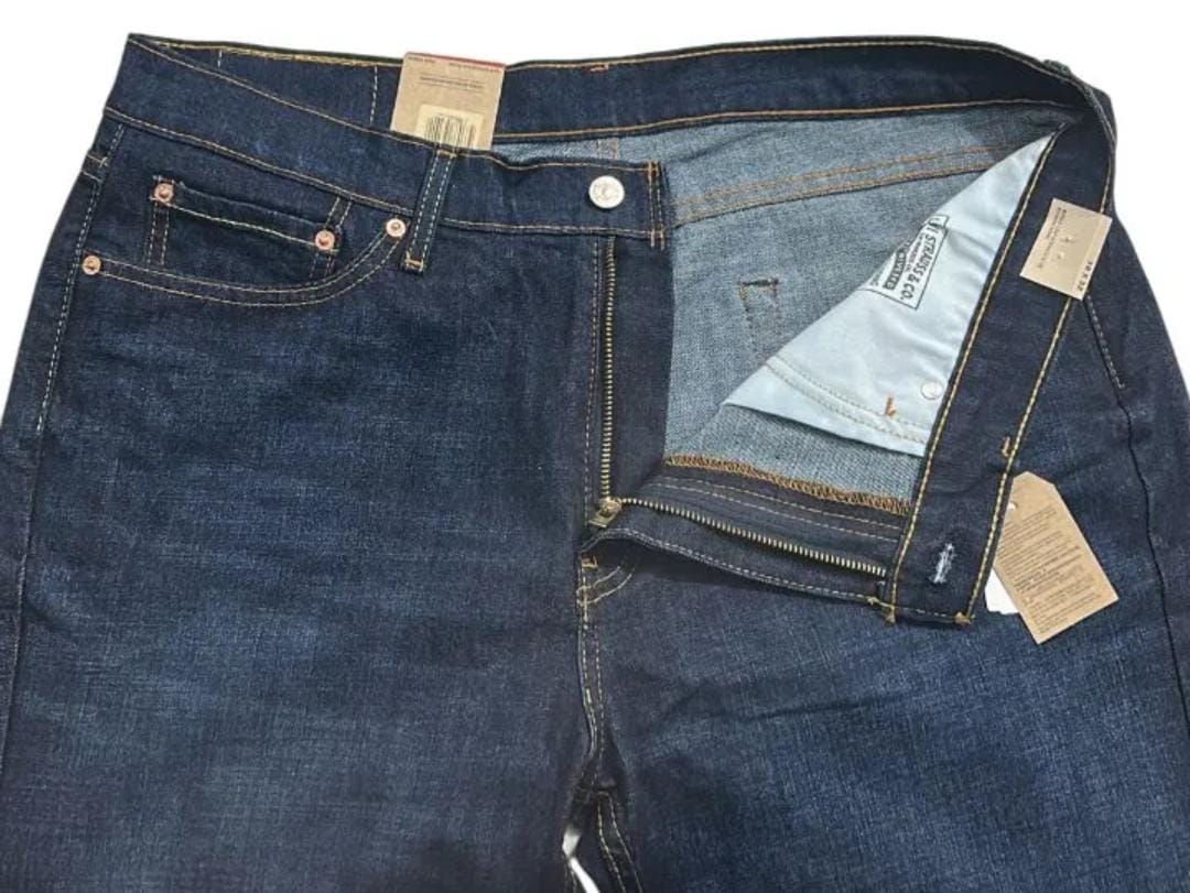 ๐ JEANS PARA CABALLERO AZUL MARINO 42 X 32 LEVI'S SLIM STRE