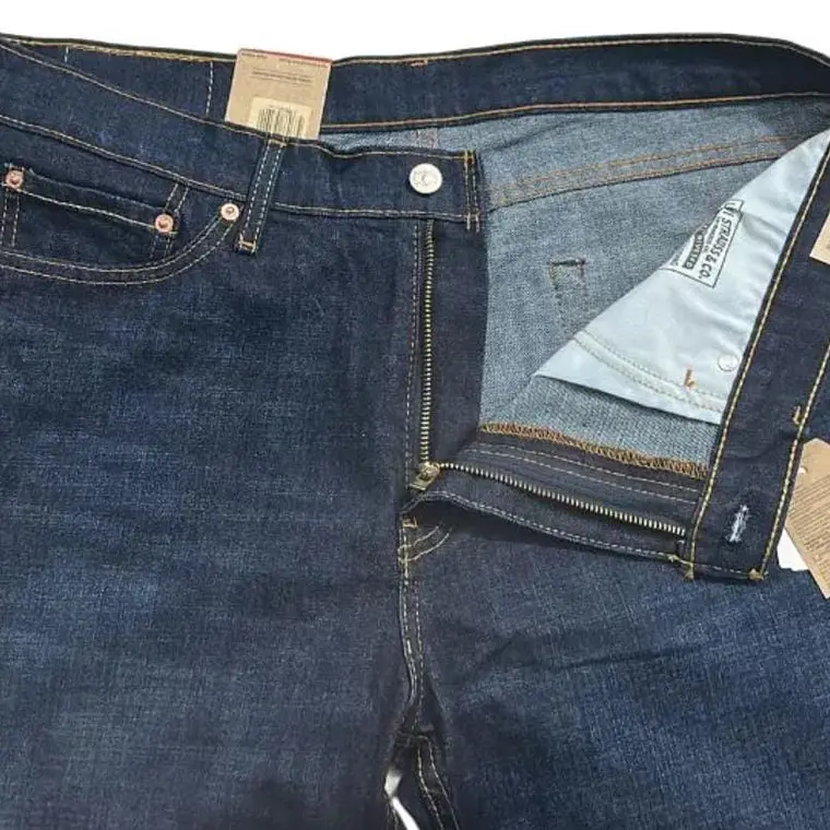 👖 JEANS PARA CABALLERO AZUL MARINO 42 X 32 LEVI'S SLIM STRECH # 511 PANTALON 3