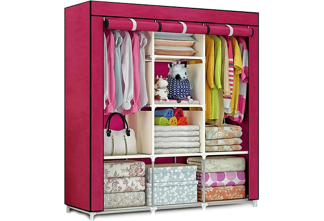 ORGANIZADOR ARMABLE PARA ROPA PORTÁTIL MODELO#CLS