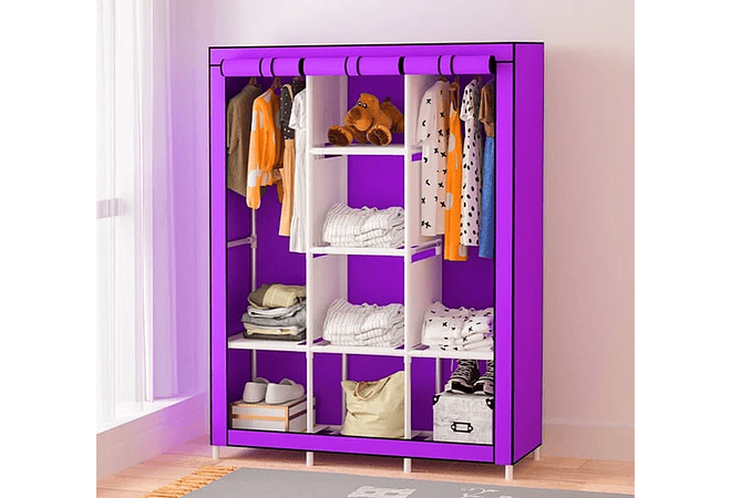 ORGANIZADOR ARMABLE PARA ROPA PORTÁTIL MODELO#CLS