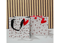 BOLSA PARA REGALO DISEÑO CORAZÓN  ❤️