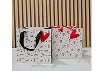 BOLSA PARA REGALO DISEÑO CORAZÓN  ❤️