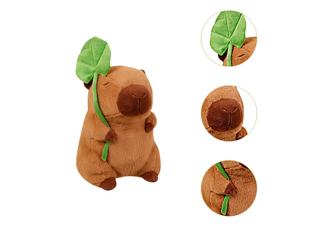 PELUCHE CAPIBARA CON FRAZADA #330 O #019