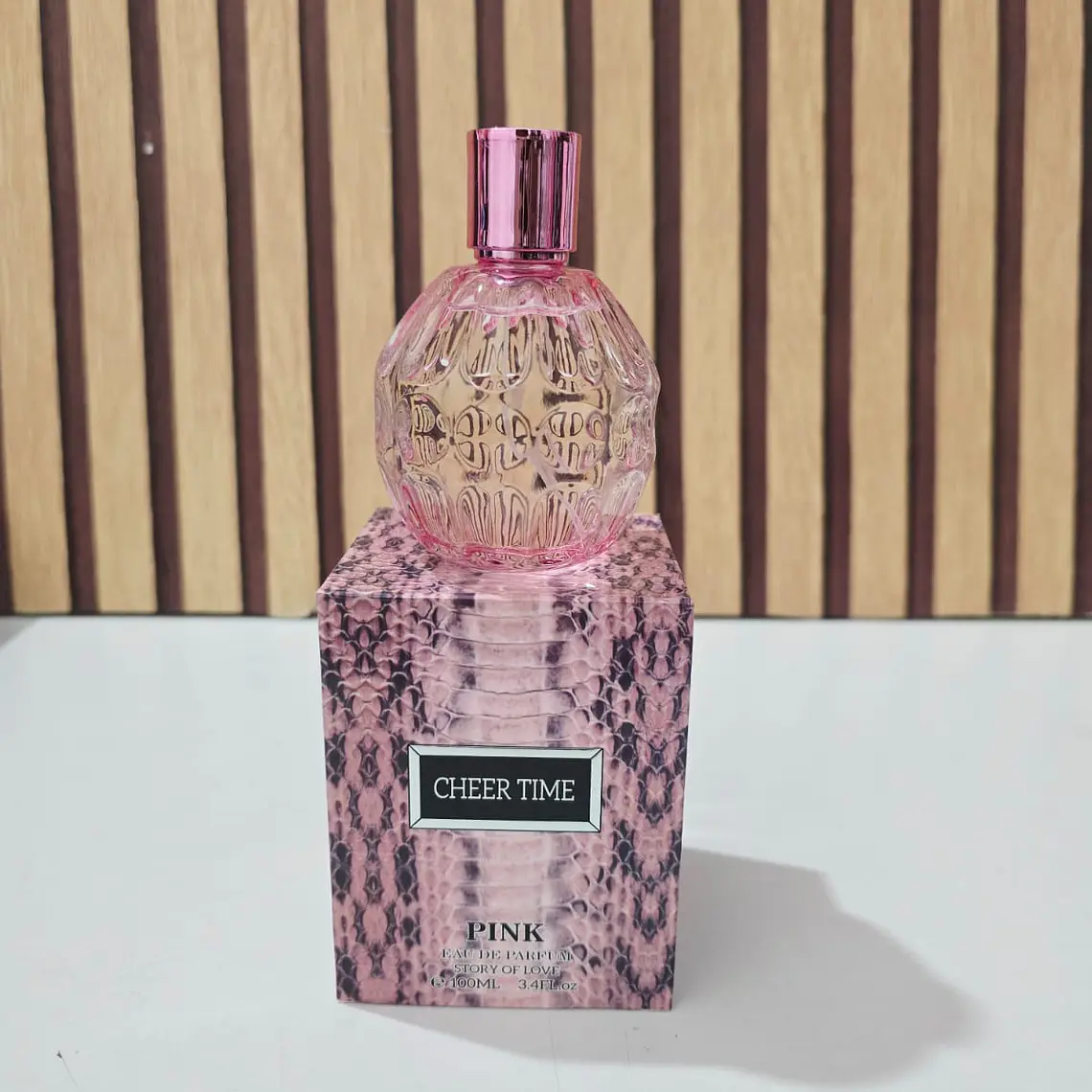 🪻🌸PERFUME PARA DAMA CHEER TIME PINK MOD# L-464A 4