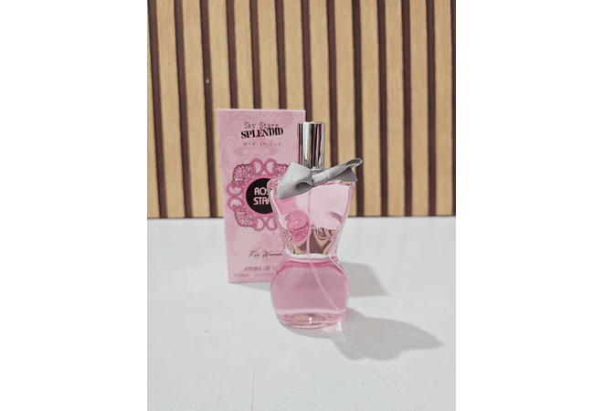 🌹PERFUME PARA DAMA ROSE STARS DE 100ML MOD# L-485B 🌼🌸