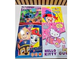PAQ DE 3 LIBROS PARA COLOREAR VARIOS PERSONAJES DE NIÑA Y NIÑO(AL AZAR)🖍️
