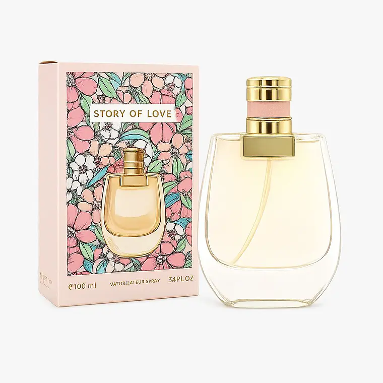PERFUME/100ML PARA DAMA STORY OF LOVE FLORES MOD# L-404A  💐 1