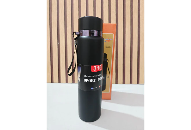 TERMO DIGITAL SPORT DE  1L MOD# 25- termo-026(cajita naranja) 🥤