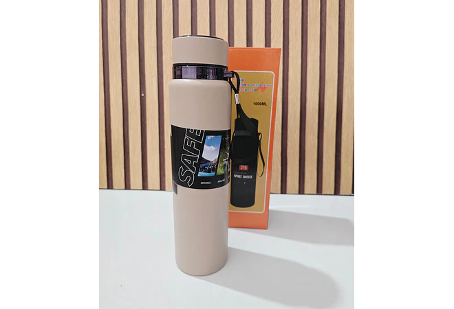 TERMO DIGITAL SPORT DE  1L MOD# 25- termo-026(cajita naranja) 🥤