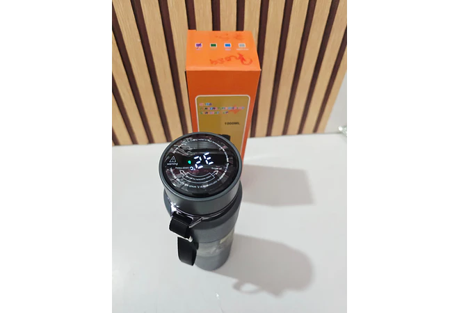 TERMO DIGITAL SPORT DE  1L MOD# 25- termo-026(cajita naranja) 🥤