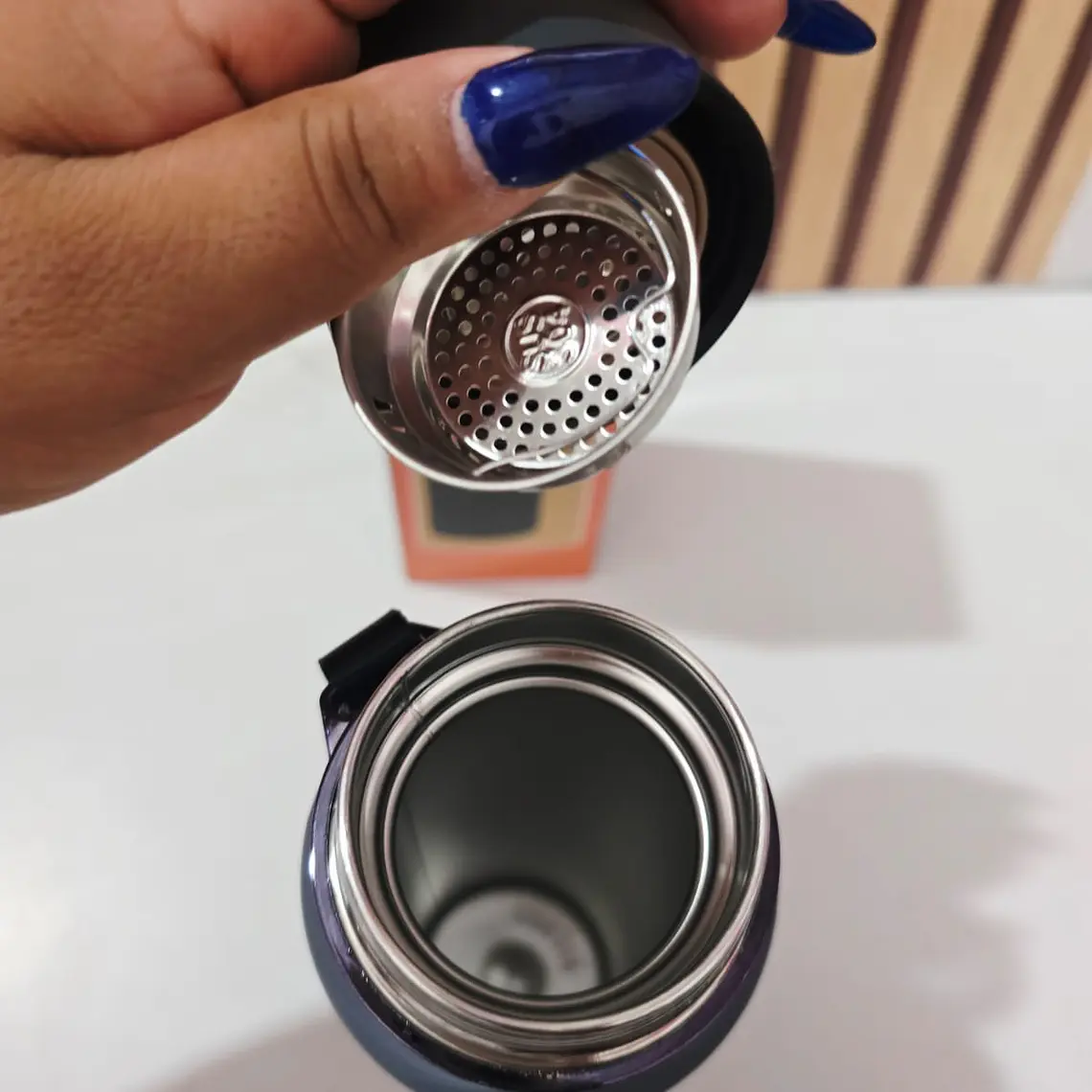 TERMO DIGITAL SPORT DE  1L MOD# 25- termo-026(cajita naranja) 🥤 7