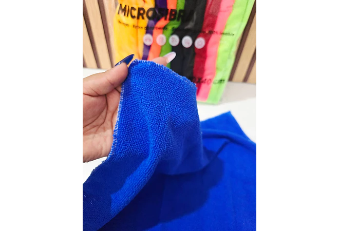 PAQ. DE 12 TOALLAS DE  MICROFIBRAS MOD# 5922
