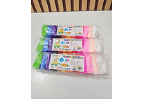 BOLSITA COM 12 FOAMI MOLDEABLES(CONEJITO 🐇)