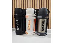 TERMO DE 1200ML CON TACITA MOD# JH-6143 (cajita negra)