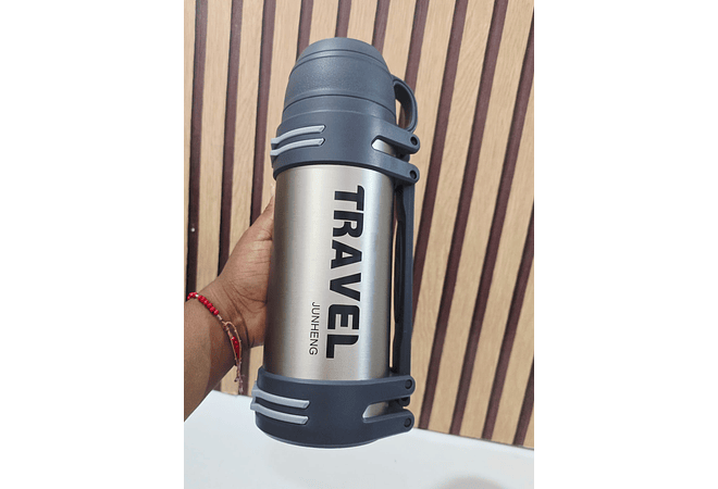 TERMO DE 1200ML CON TACITA MOD# JH-6143 (cajita negra)
