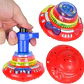 TROMPO GRANDE  ALIEN FLASHING CON MÚSICA Y LUZ LED MOD# 2086🎼 🪀 - Miniatura 1
