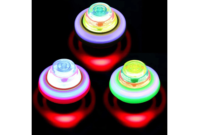 TROMPO GRANDE  ALIEN FLASHING CON MÚSICA Y LUZ LED MOD# 2086🎼 🪀