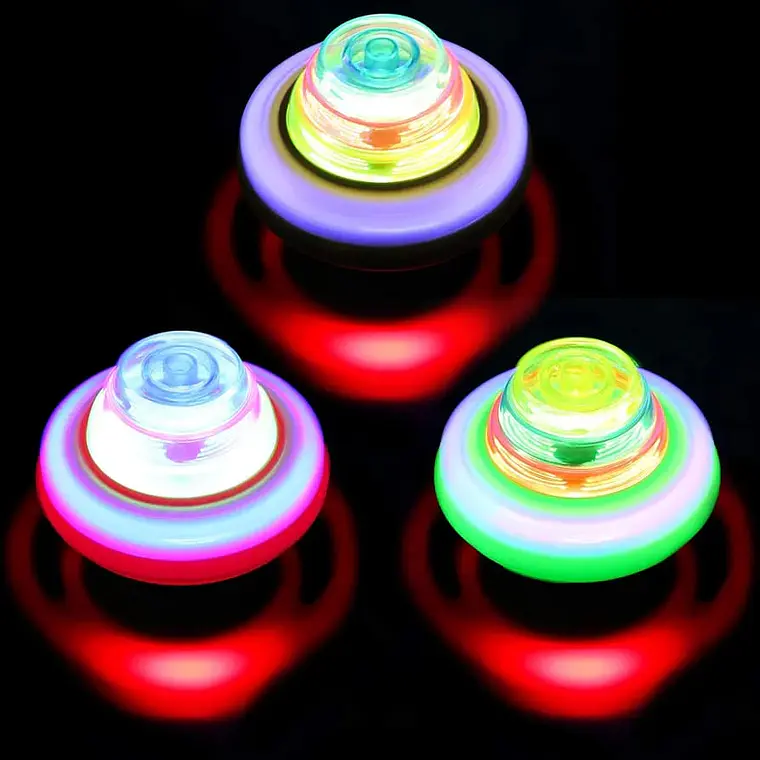 TROMPO GRANDE  ALIEN FLASHING CON MÚSICA Y LUZ LED MOD# 2086🎼 🪀 3