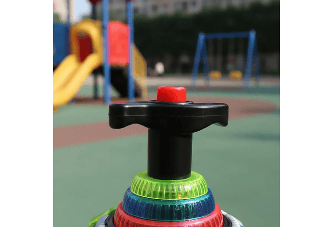 TROMPO GRANDE  ALIEN FLASHING CON MÚSICA Y LUZ LED MOD# 2086🎼 🪀