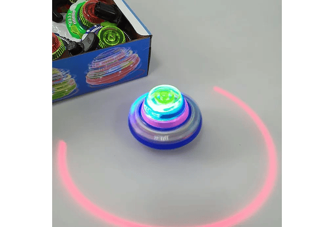 TROMPO GRANDE  ALIEN FLASHING CON MÚSICA Y LUZ LED MOD# 2086🎼 🪀