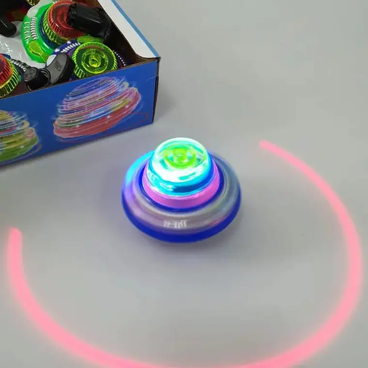 TROMPO GRANDE  ALIEN FLASHING CON MÚSICA Y LUZ LED MOD# 2086🎼 🪀 6