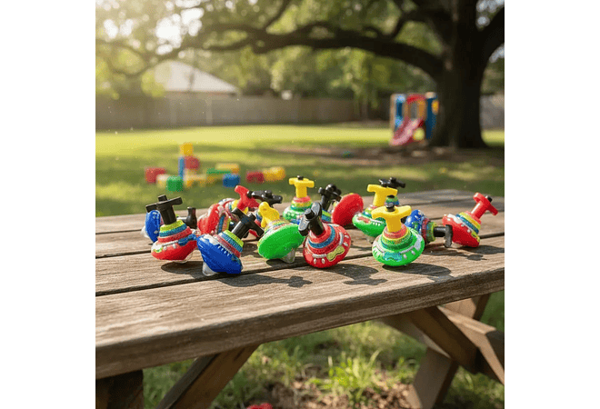 TROMPO GRANDE  ALIEN FLASHING CON MÚSICA Y LUZ LED MOD# 2086🎼 🪀