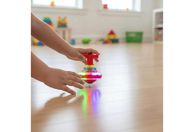 TROMPO GRANDE  ALIEN FLASHING CON MÚSICA Y LUZ LED MOD# 2086🎼 🪀