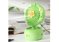VENTILADOR CUTE EN FORMA DE FLOR MOD# ZB095A  🌸 🪷