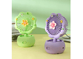 VENTILADOR CUTE EN FORMA DE FLOR MOD# ZB095A  🌸 🪷